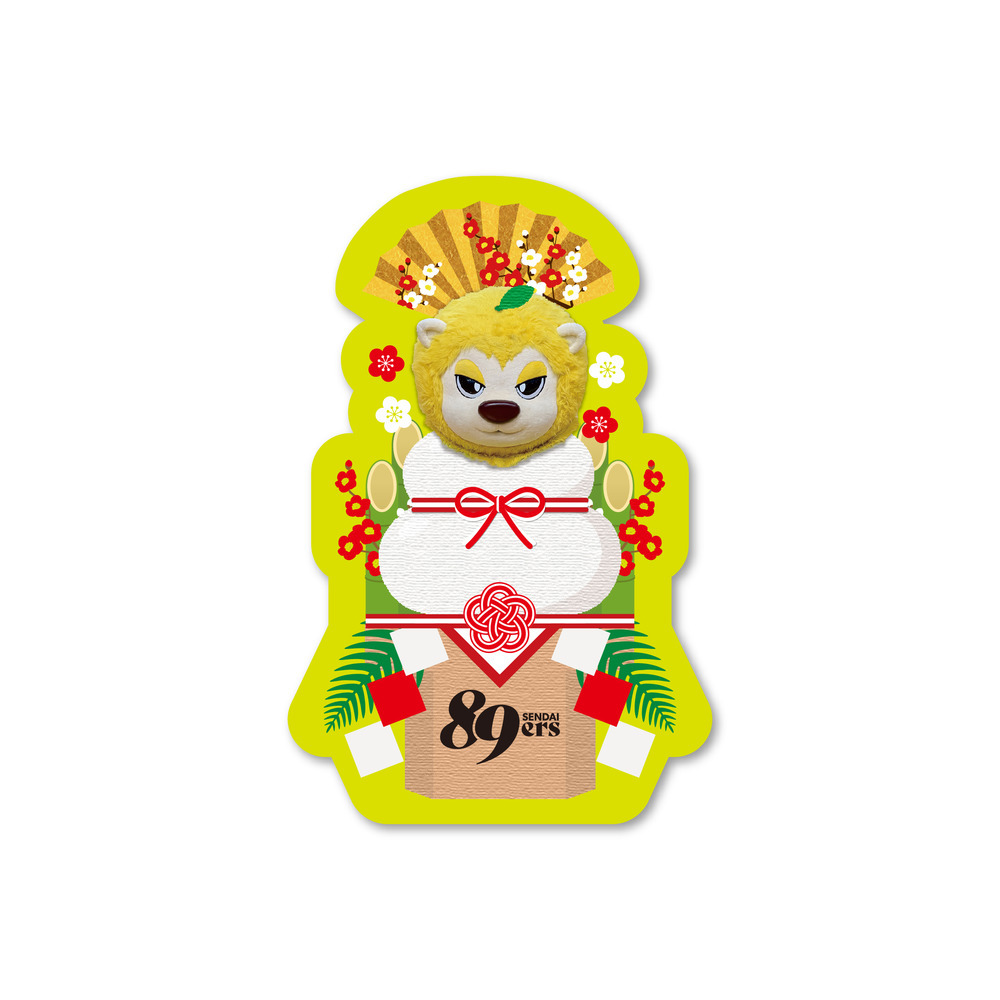 ティナのかがみもちステッカー 2026 詳細画像 1カラー 1